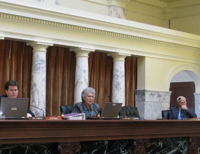 JFAC Co-Chair Rep. Maxine Bell, R-Jerome, center, said Tuesday morning that there's 
