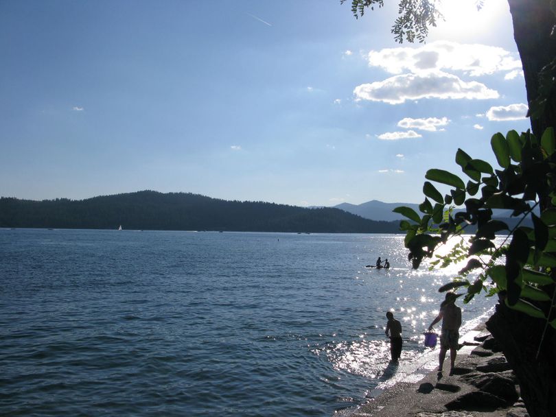 Lake Coeur d'Alene (Betsy Russell)