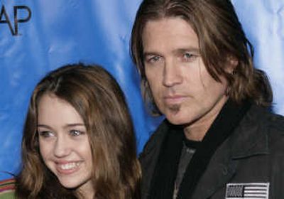 
Associated Press Miley Cyrus and Billy Ray Cyrus
 (Associated Press / The Spokesman-Review)
