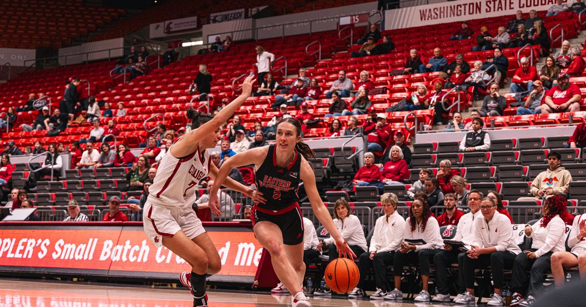 Eastern Washington women’s basketball holds off Washington State 71-69