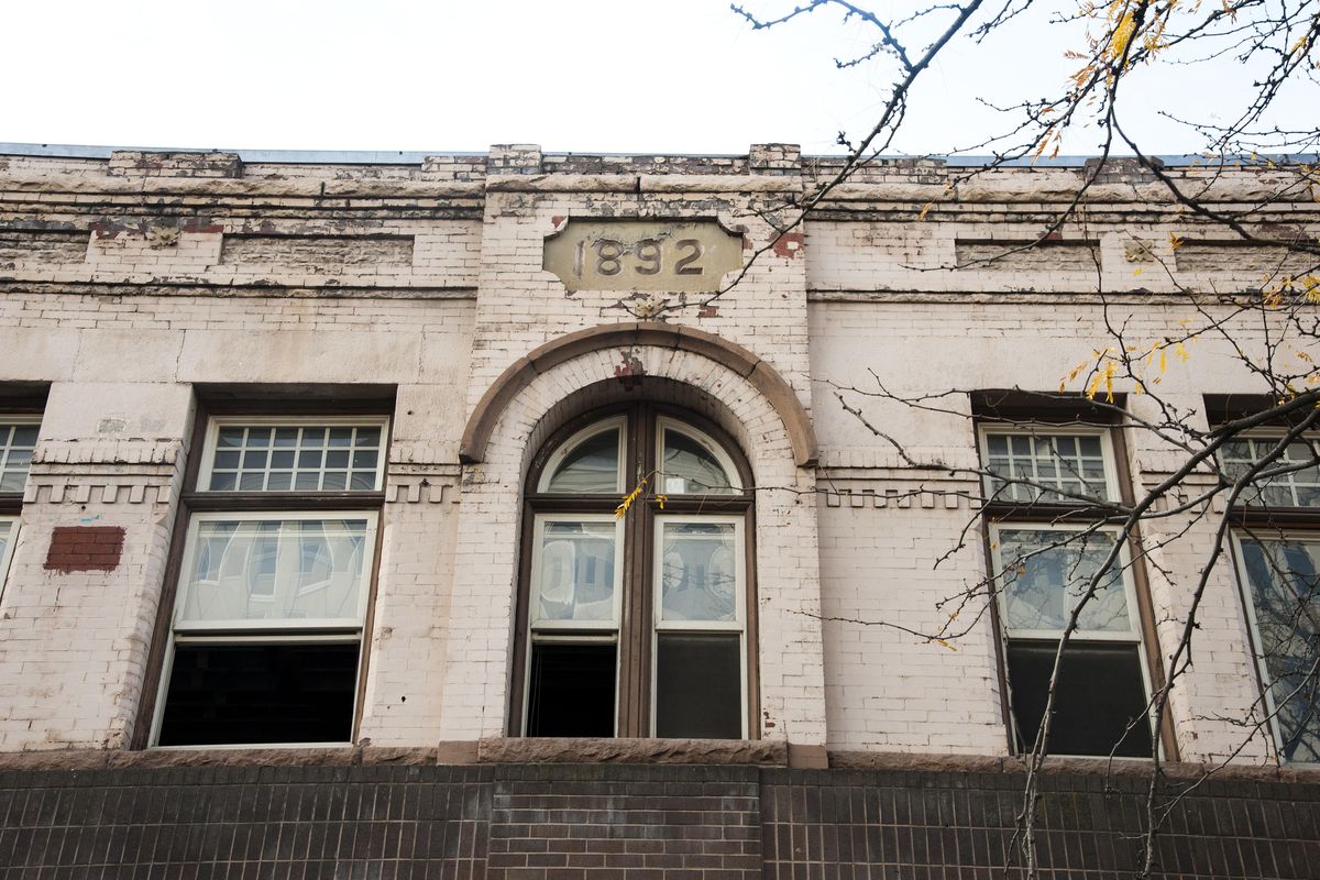 Mike Craven is rehabilitating the 1892 Genesee Building at 821 W. Riverside in downtown Spokane. (Dan Pelle / The Spokesman-Review)