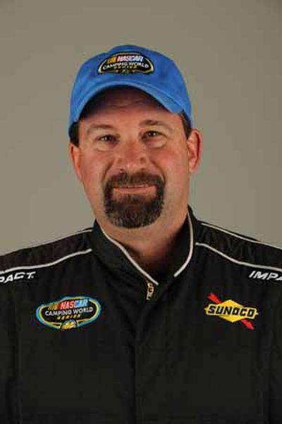 Greg Pursley, driver of the No. 26 Star Nursery Chevrolet on the Camping World West Series. (Photo courtesy of NASCAR) (Robert Laberge / The Spokesman-Review)