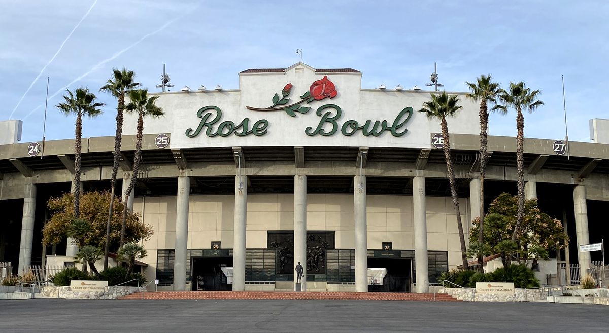 The legendary Rose Bowl in Pasadena.  (Tribune News Service)