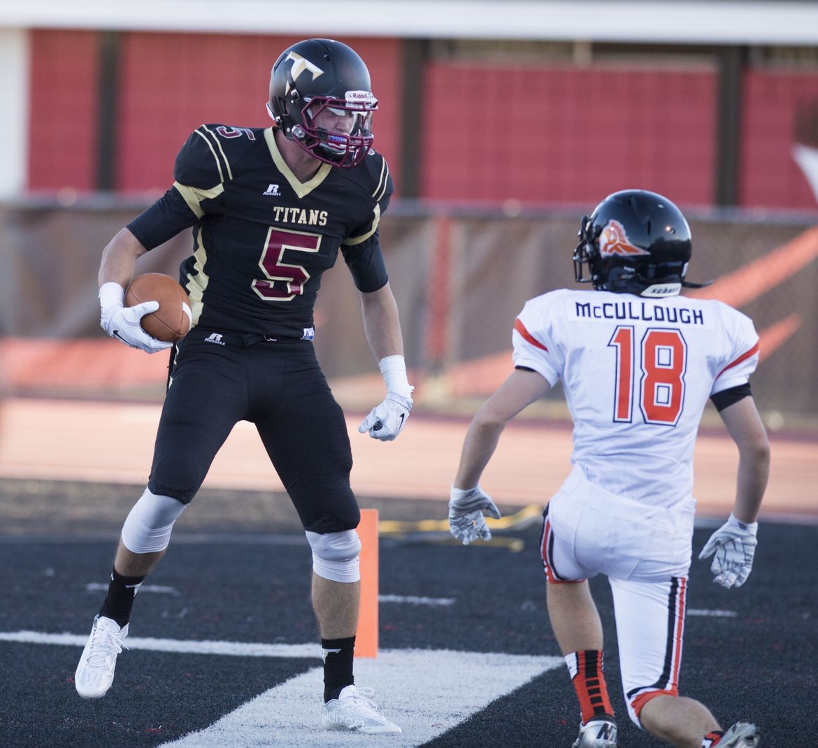 University Titans defeat the Post Falls Trojans A picture story at