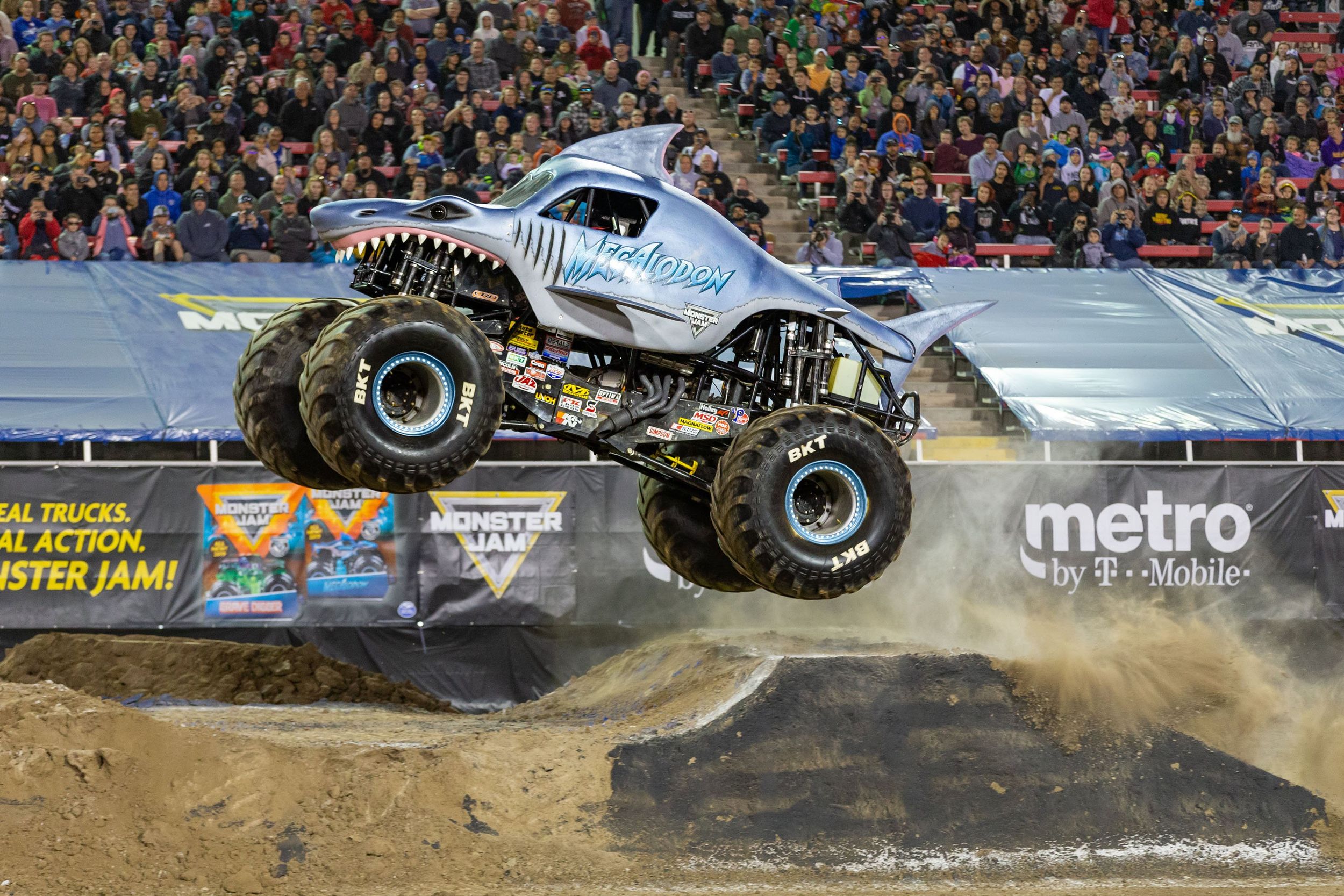 Big, fast and loud trucks return with Monster Jam at Spokane Arena this  weekend