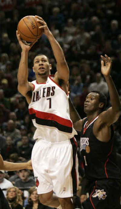 
Trail Blazers guard Brandon Roy continues to put up big numbers on a Portland team with the largest winning streak in the NBA. Associated Press
 (Associated Press / The Spokesman-Review)
