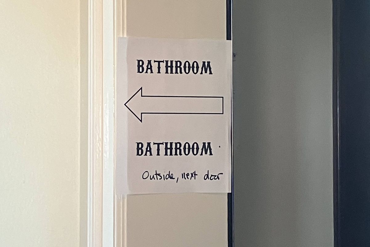 In Jess Walter’s latest novel, “So Far Gone” characters mention a bathroom inside the West Central Abbey. However, there isn’t one. So, the author will join writing peers Thom Caraway and Leyna Krow in a literary event Friday to fundraise for the church’s renovations and insurance-ordered repairs.  (Courtesy of the Rev. Katy Shedlock)