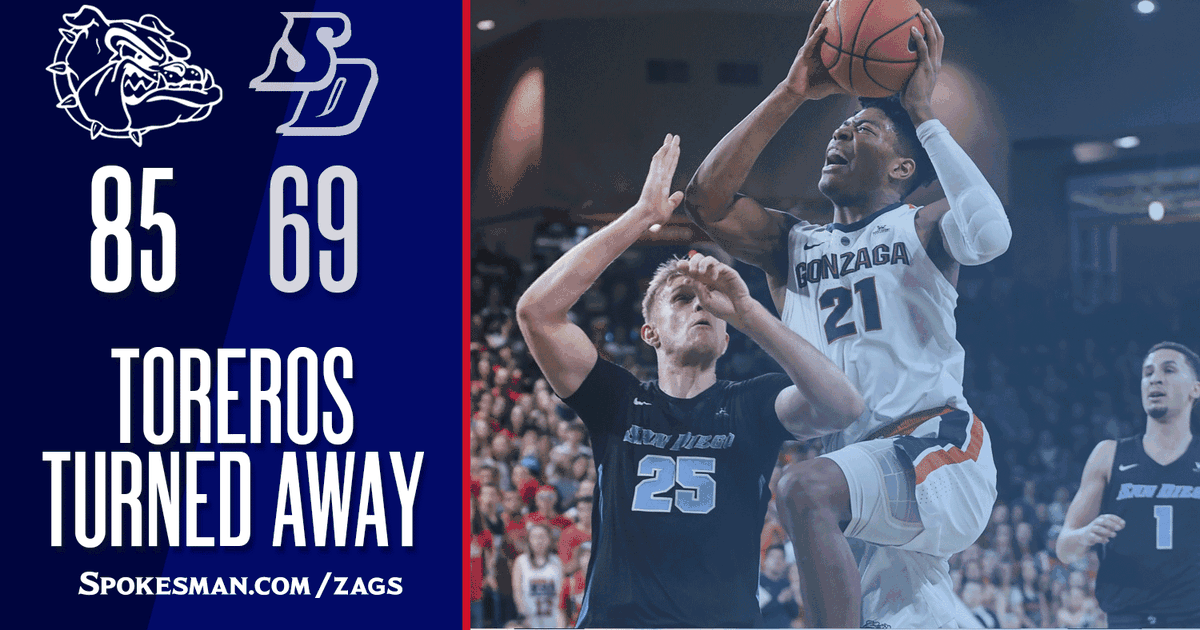 Recap and highlights Rui Hachimura lifts No. 4 Gonzaga over San Diego