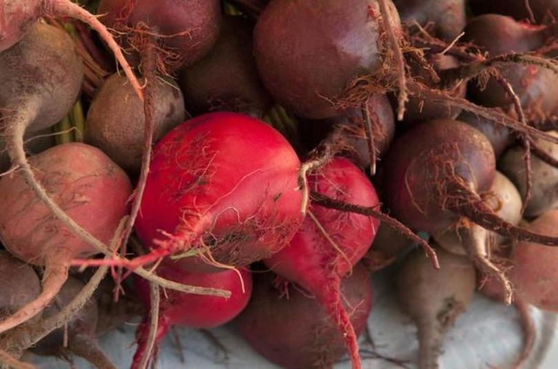Raw or roasted, jewel-toned beets lend an earthy flavor to autumn salads and sides. (Adriana Janovich/SR photo)
