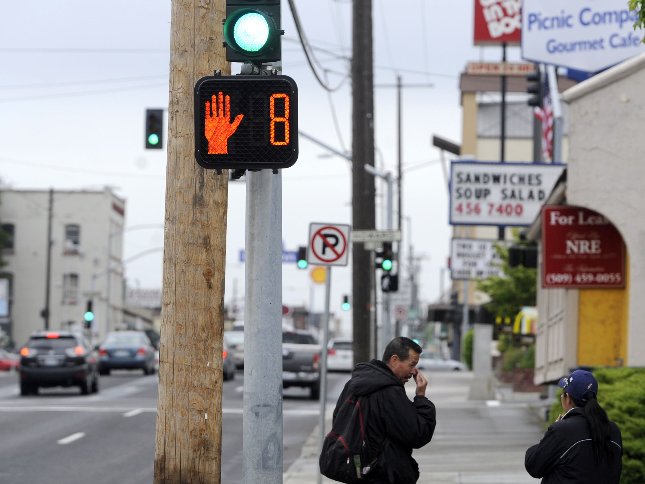 Rules for Pedestrians. the Meaning of Traffic Light Signals