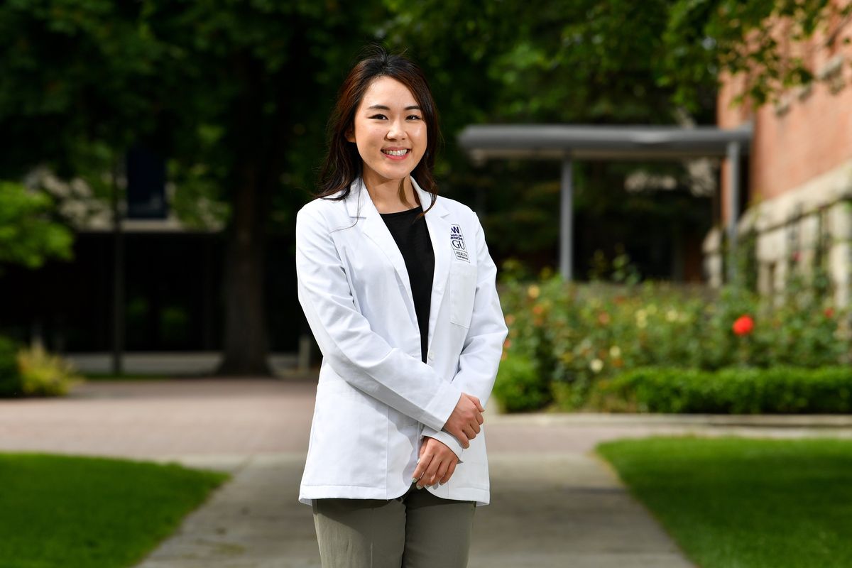 University of Washington Medical School student Mary Kim is working to make medical records more accessible for non-English speakers.  (Tyler Tjomsland/The Spokesman-Review)