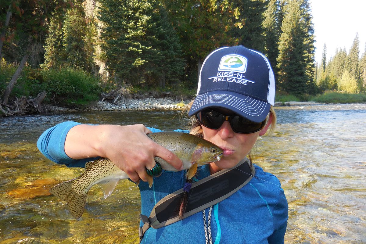 Heather Hodson is a nurse and founder of a fly-fishing group called Spokane Women on the Fly. She teaches women’s fly-fishing classes.