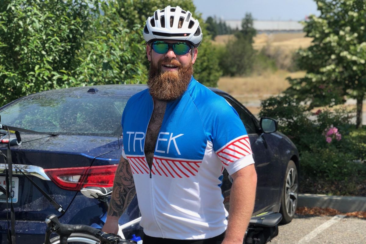 Spokane chef Chad White is organizing a local 24-mile bike ride to help raise money for his 300-mile, three-day ride for charity through Chefs Cycle. (Photo by Jessica Callier / Courtesy of Chad White)