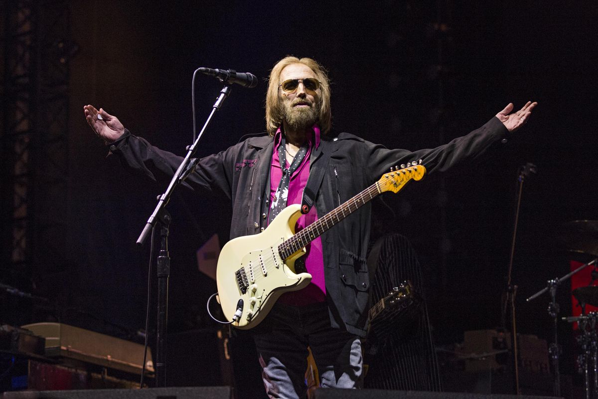 FILE - In this Sept. 17, 2017, file photo, Tom Petty of Tom Petty and the Heartbreakers appears at KAABOO 2017 in San Diego, Calif. Petty has died at age 66. Spokeswoman Carla Sacks says Petty died Monday night, Oct. 2, 2017, at UCLA Medical Center in Los Angeles after he suffered cardiac arrest. (Amy Harris/Invision / Associated Press)