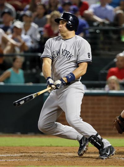 Yankees 36-year-old first baseman Mark Teixeira has had problems with a troublesome neck. (Associated Press)