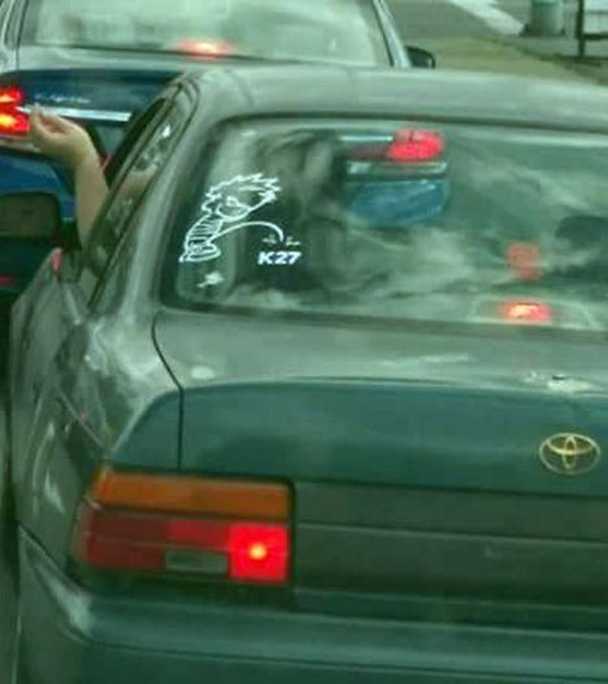 This photo posted on Facebook sparked outrage this week in Kootenai County. (Courtesy photo via Coeur d