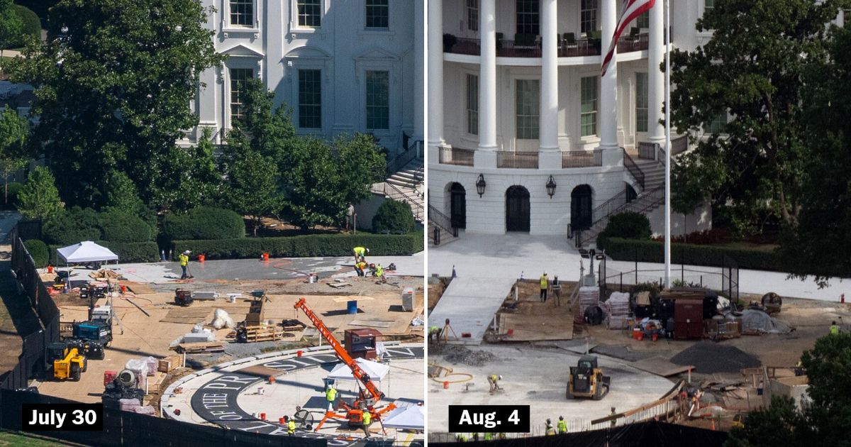 Trump orders White House helipad rebuilt after criticising its slope