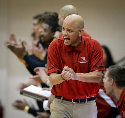 Eastern Washington coach Shantay Legans  has completed his six-man recruiting class. (Dan Pelle / The Spokesman-Review)