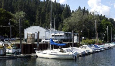 
John Stone has asked the city of Coeur d'Alene to annex the old Foss Maritime headquarters and marina so he can develop the area. 
 (Jesse Tinsley / The Spokesman-Review)