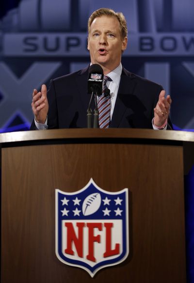 NFL commissioner Roger Goodell’s compensation will no longer be made public. (Associated Press)