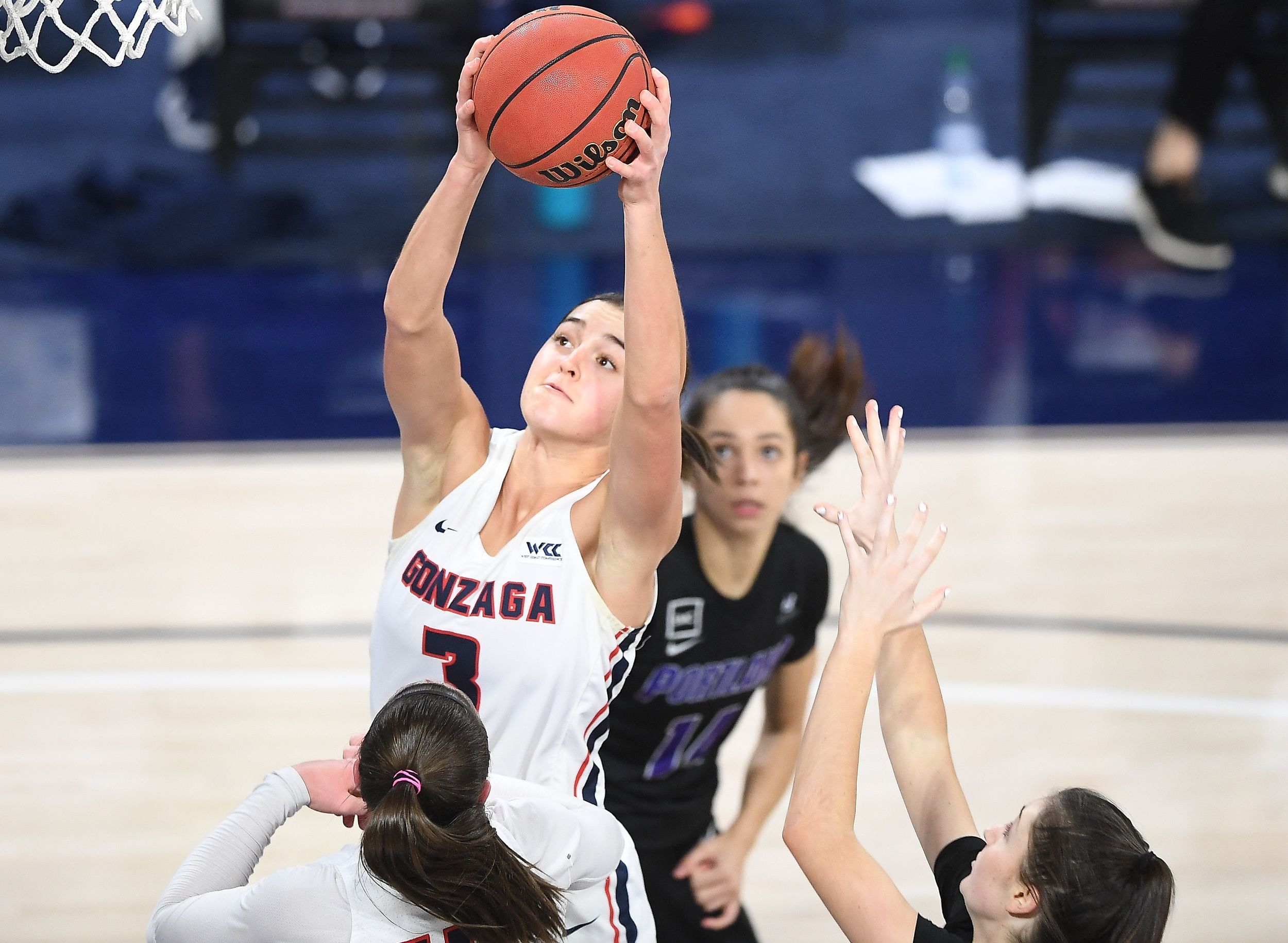 Gonzaga women take dominant rebounding advantage into contest against ...