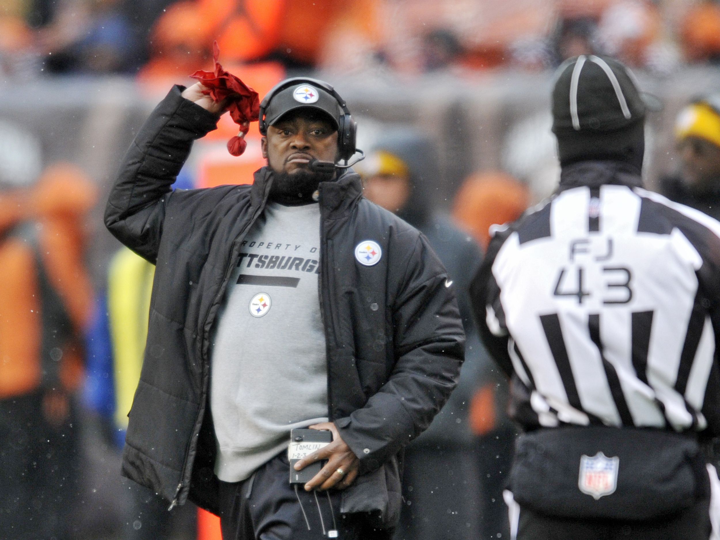 Steelers Coach Fined $100,000 For Interfering With Play