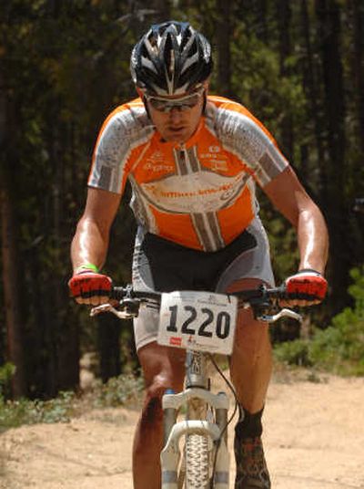 
Floyd Landis, embattled 2006 Tour de France winner, powers up the hill at Saturday's Leadville Trail 100. Associated Press
 (Associated Press / The Spokesman-Review)