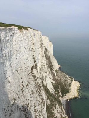 The White Cliffs of Dover are considered an icon of Britain. (Photo by Gary Graham)