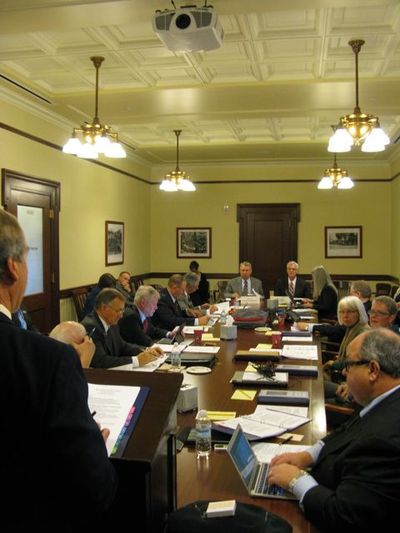 The Legislative Council meets in Boise on Friday morning (Betsy Russell)