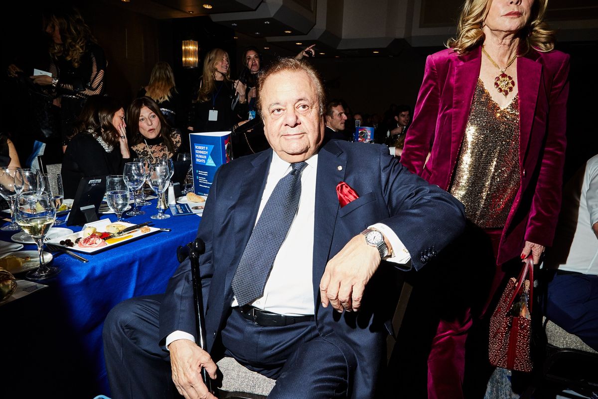  Paul Sorvino at the RFK Human Rights gala in New York on Dec.12, 2018. Sorvino, the tough-guy actor -- and operatic tenor and figurative sculptor -- known for his roles as calm and often courteously quiet but dangerous men in films like "Goodfellas" and television shows like "Law & Order," died on Monday, July 25, 2022. He was 83.    (Amy Lombard/The New York Times)