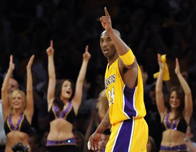 Kobe Bryant and the Lakers are one win from returning to the NBA finals.  (Associated Press)