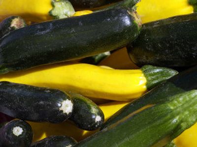 
There's an abundant supply of summer squash at the Spokane Farmers' Market. 
 (Dan Pelle / The Spokesman-Review)