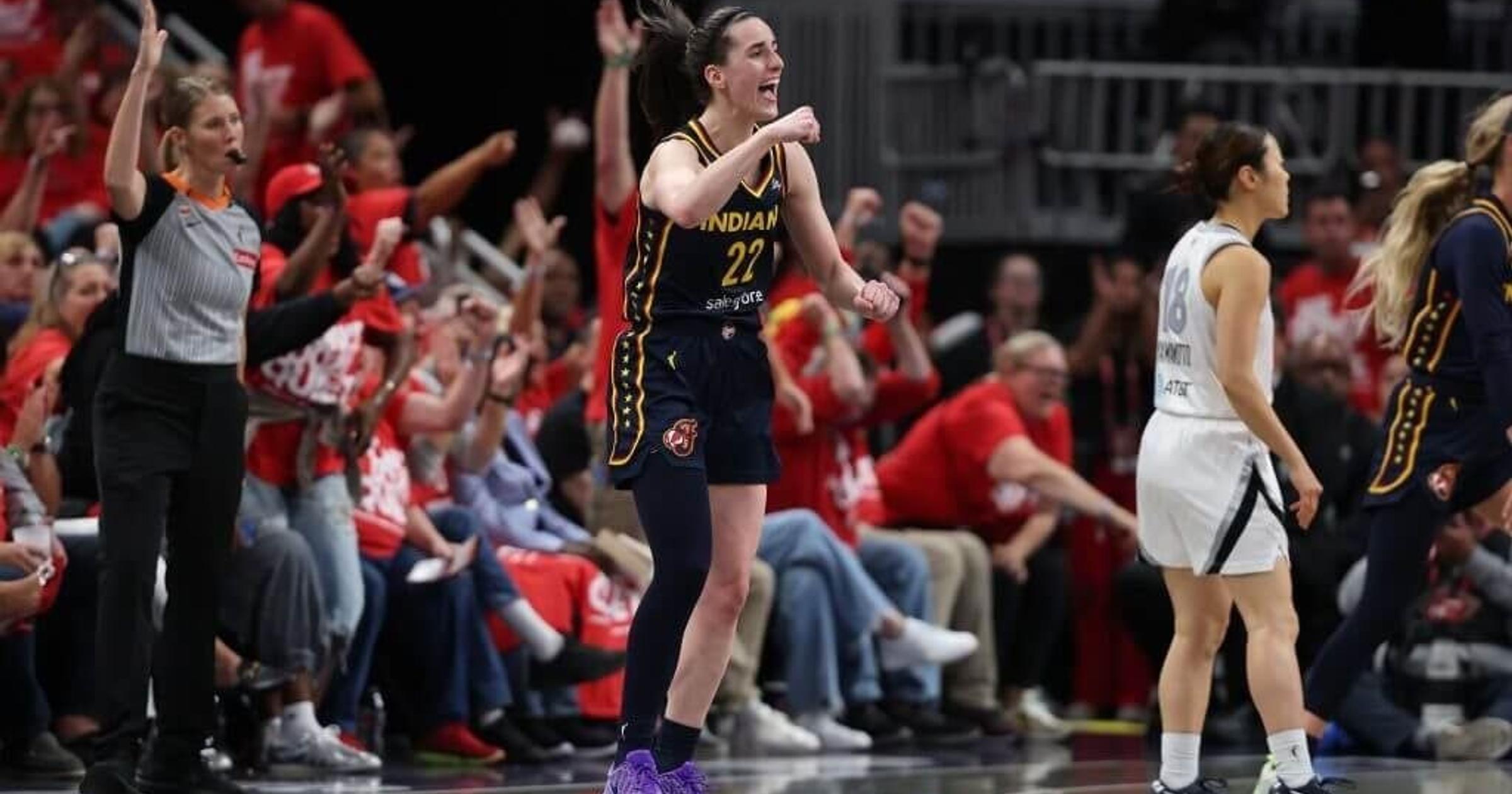 Caitlin Clark's historic playoff night had everything: 27 points, 15 assists and pure chaos