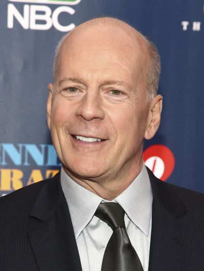 Bruce Willis attends “Tony Bennett Celebrates 90: The Best Is Yet to Come” at Radio City Music Hall on  Sept. 15, 2016, in New York. Construction of a private airstrip for actor Bruce Willis in Idaho has been suspended because of zoning issues. (Andy Kropa / Invision via Associated Press)