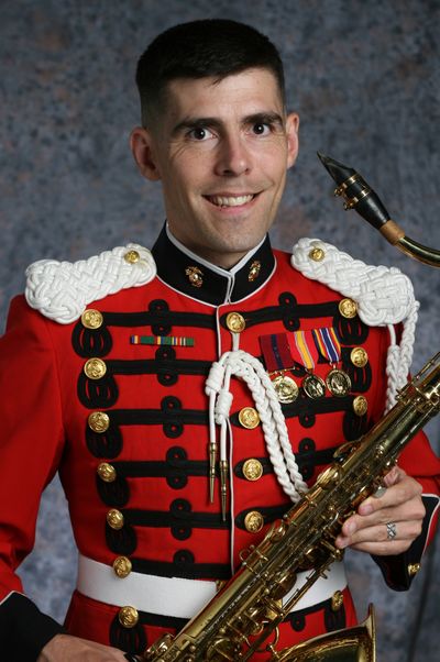 Spokane’s Gregory Ridlington will be at the inauguration with “The President’s Own” U.S. Marine Band.