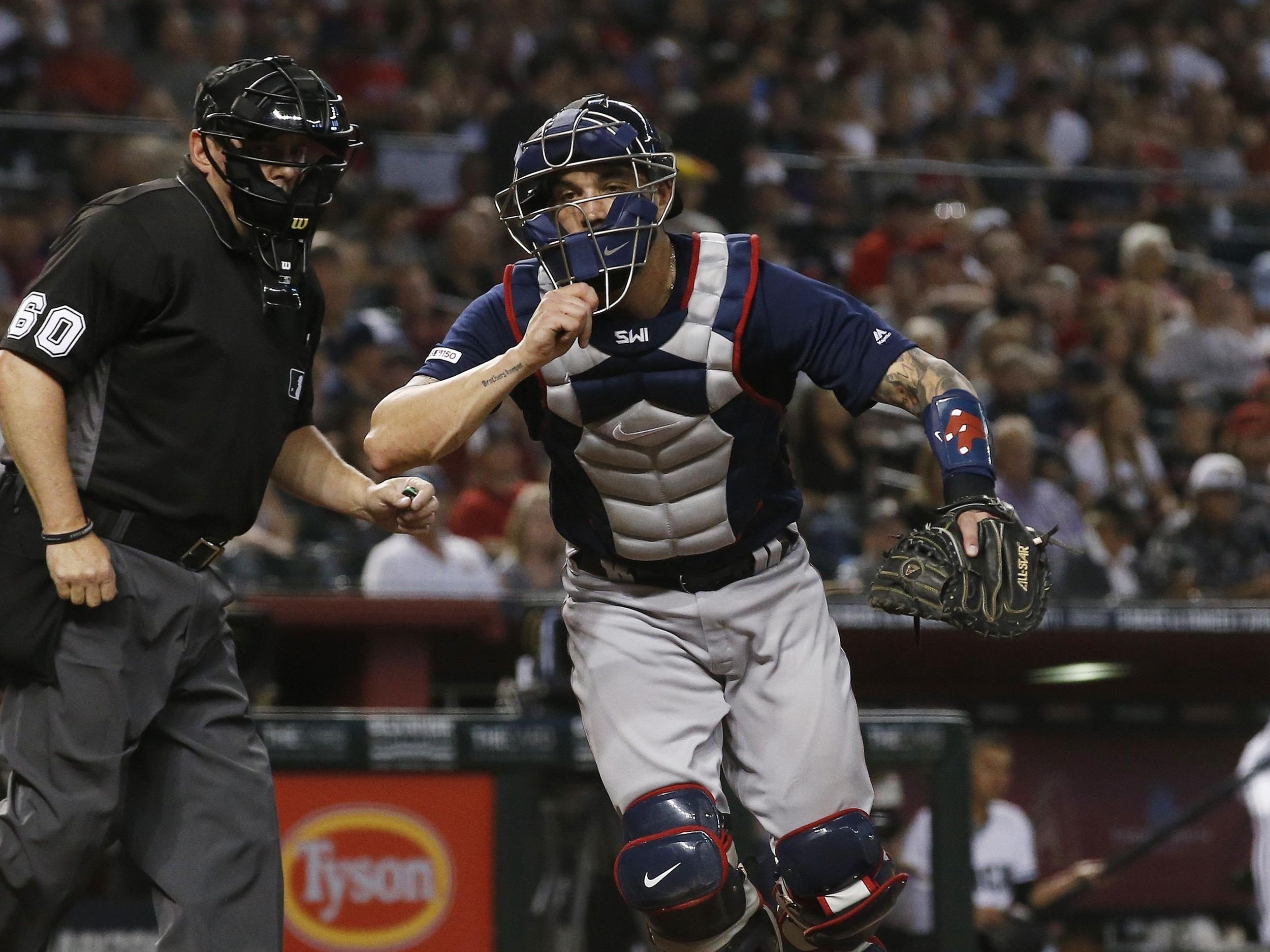 Red Sox trade Blake Swihart to Arizona for minor leaguer