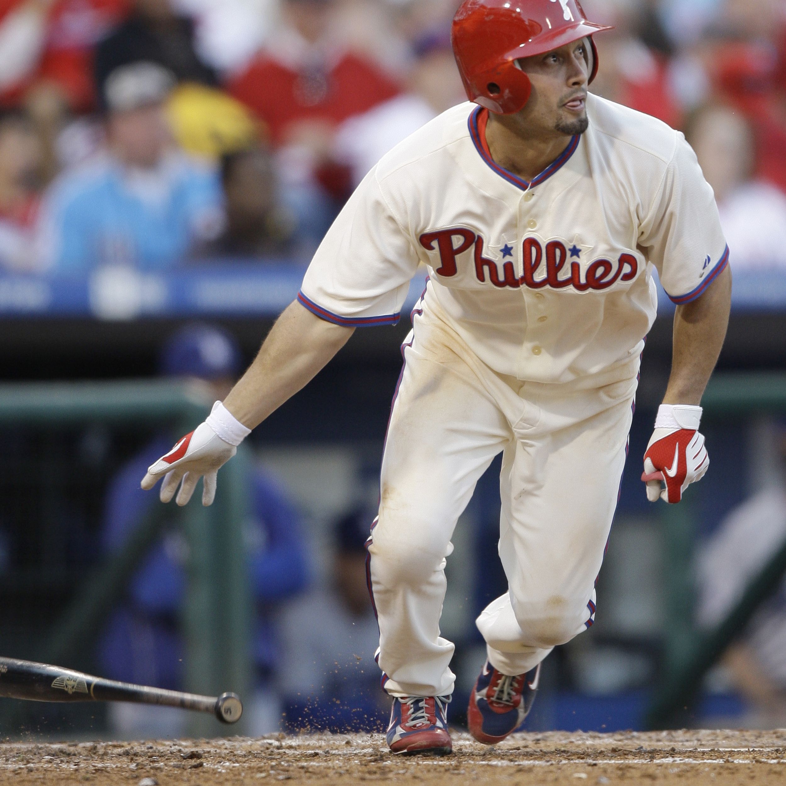 Philadelphia Phillies center fielder Shane Victorino suspended for