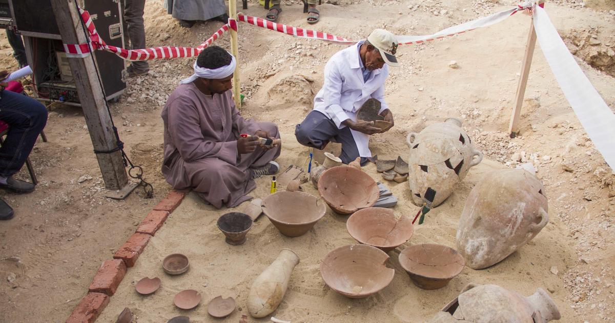 Archaeologists discover 2 ancient tombs in Egypt’s Luxor