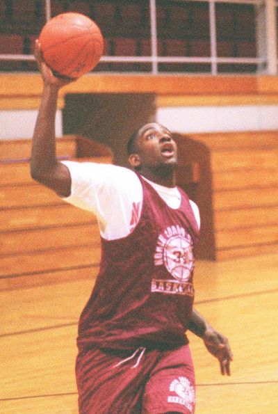 Chris “Big Daddy” Harrison was a standout basketball player for North Idaho College. (Jesse Tinsley / The Spokesman-Review)