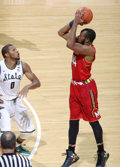 Dez Wells scored 16 points to lead Maryland over Michigan State. (Associated Press)