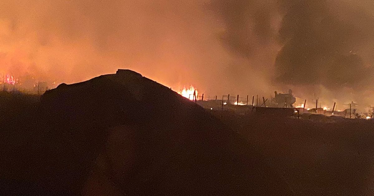 Nespelem evacuated after lightning fire burns over 10,000 acres, 7