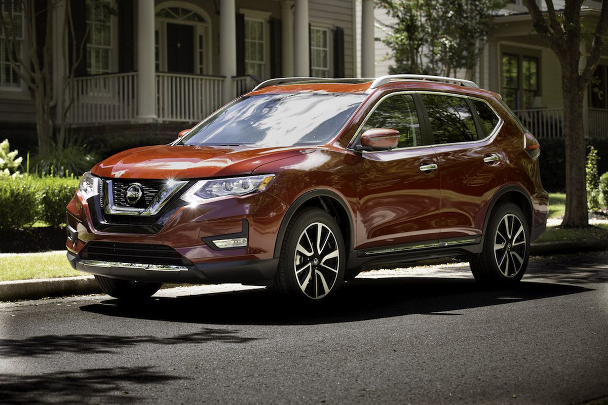 The Rogue is a handsome rig whose gentle curves contrast sharply with more flamboyant rivals.  (Nissan)