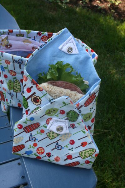 It only takes 15 minutes to sew a reusable sandwich bag that you'll use for years. (Megan Cooley / The Spokesman-Review)