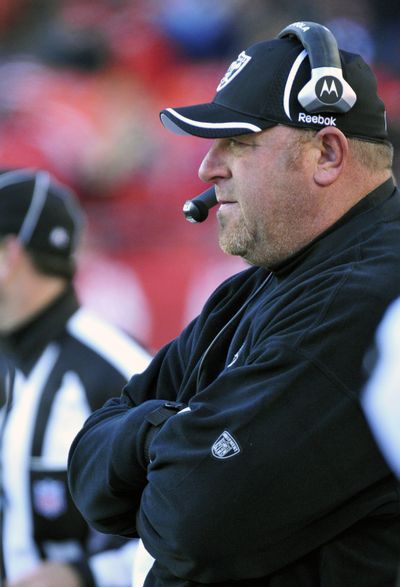 Tom Cable: He’s going to have a voice, says Carroll. (Associated Press)