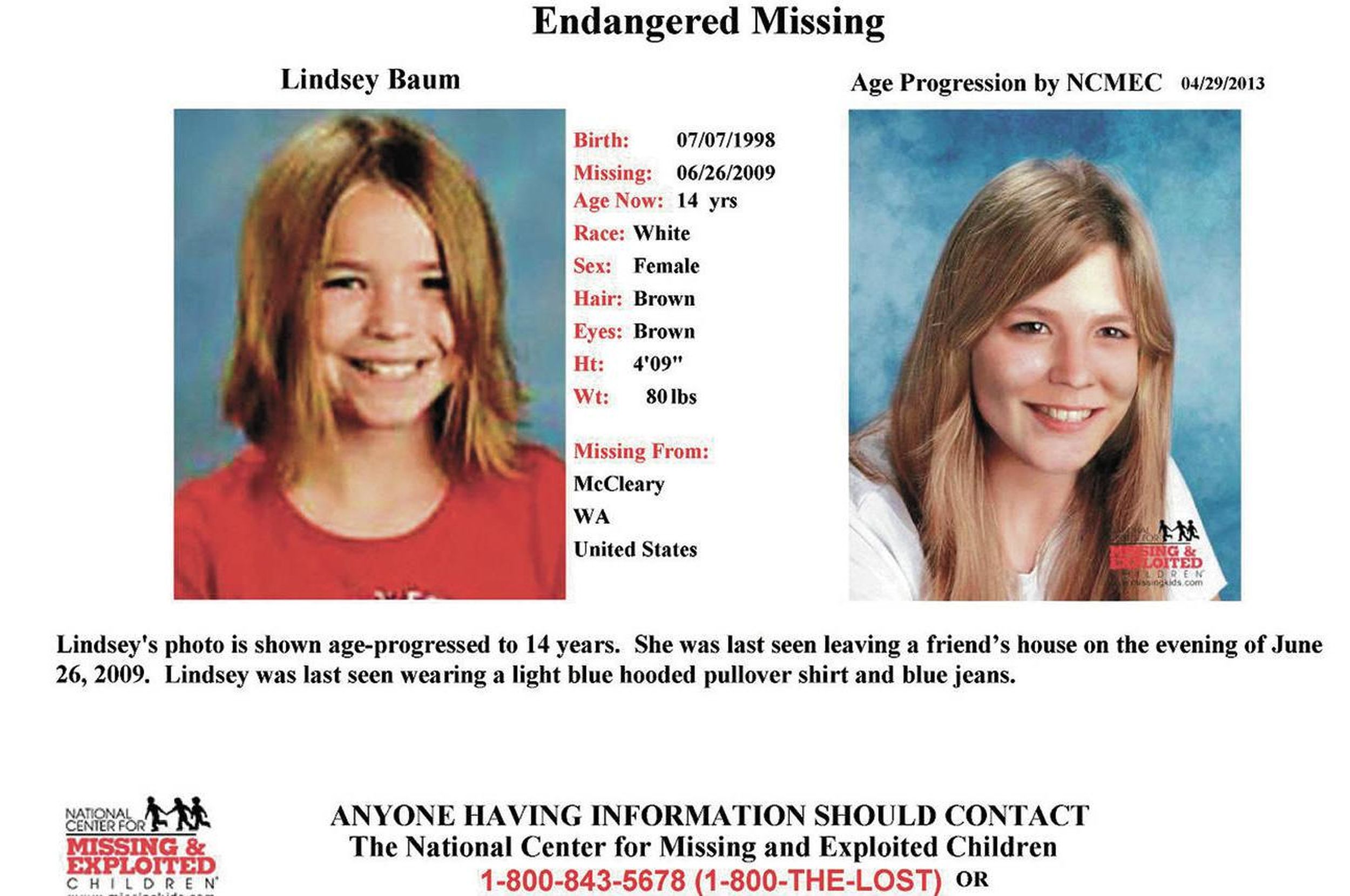 Remains Of Grays Harbor County Girl Missing Since 2009 Found In Eastern Washington The 2679