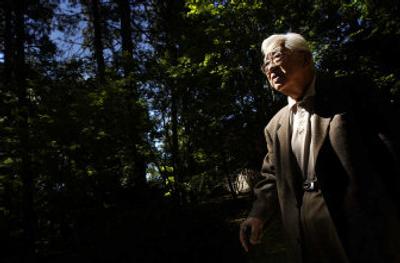 
Ed Tsutakawa was instrumental in obtaining the Manito Park's Japanese Gardens and one of the most prominent leaders of Spokane's Japanese-American community. The Japanese gardens are based on friendship said Tsutakawa. 