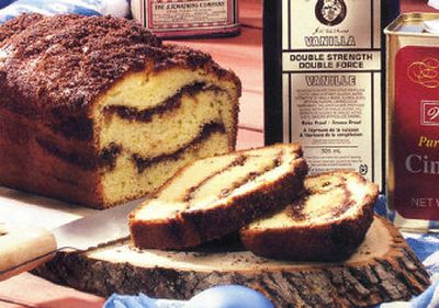 
Cinnamon Swirl Loaf
 (King Features Syndicate / The Spokesman-Review)