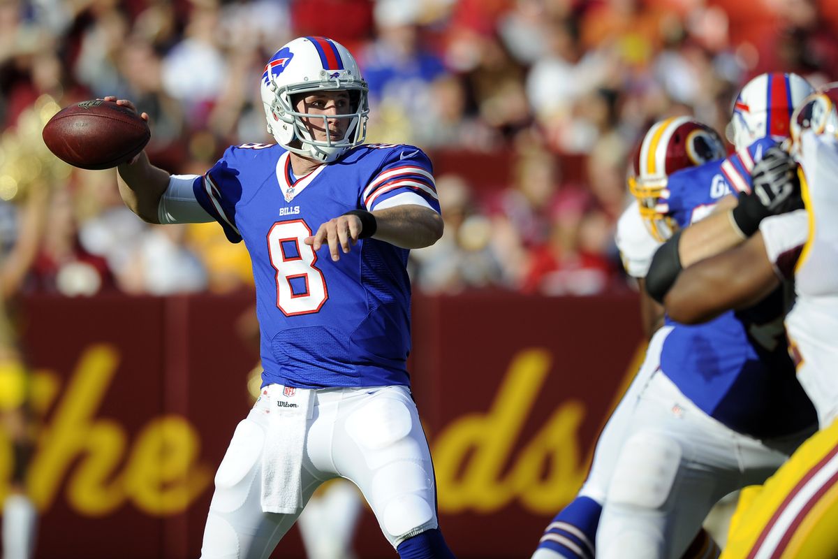 Buffalo Bills quarterback Jeff Tuel has passed for 299 yards and two TDs with no interceptions in three preseason games. (Associated Press)
