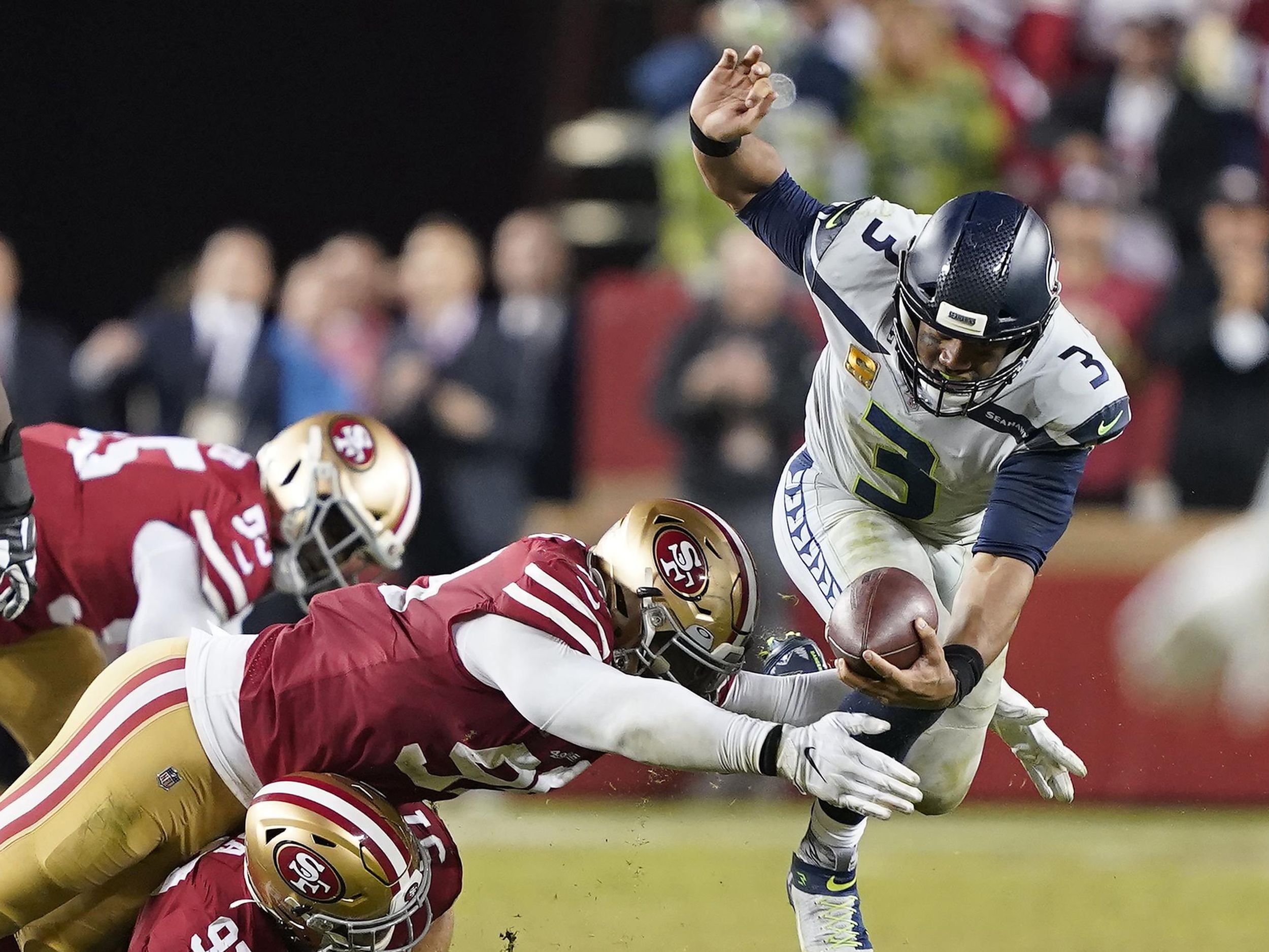 A Grip On Sports Clowney Wilson Help Seahawks Answer Any Questions In Overtime Win Over San Francisco The Spokesman Review