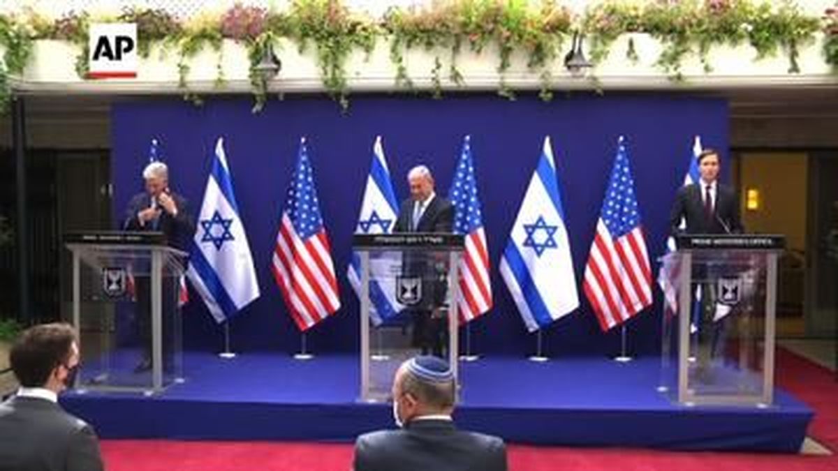 The Israeli Defense Minister sought a reaffirmation of U.S. security commitments to Israel on Thursday as the country weathers its greatest domestic political upheaval in years and the aftermath of last month